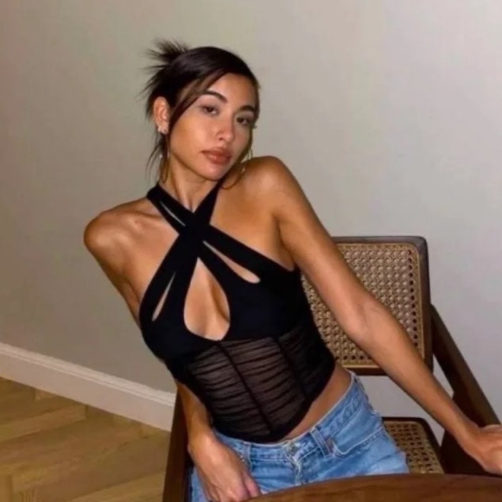 IAMGIA black kiora top
